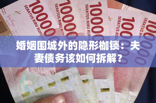 济南婚姻围城外的隐形枷锁：夫妻债务该如何拆解？