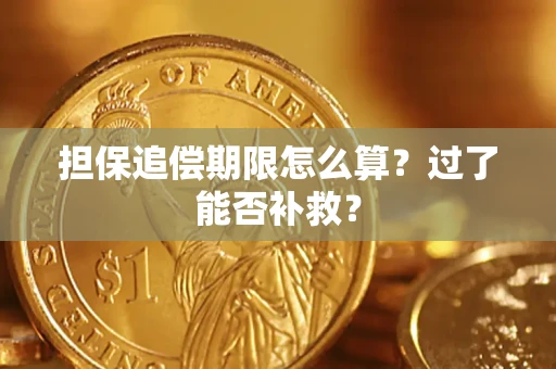 济南担保追偿期限怎么算？过了能否补救？