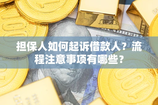 济南担保人如何起诉借款人？流程注意事项有哪些？